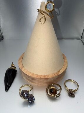 Wire Wrapped Rings and Pendant collection